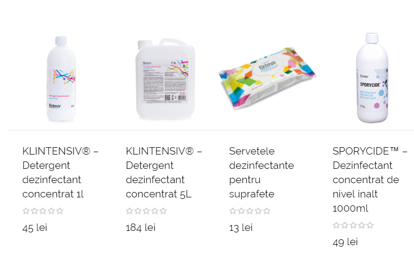 detergent lichid dezinfectant