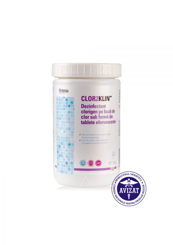 Clor2Klin™ - Tablete clorigene dezinfectia suprafetelor